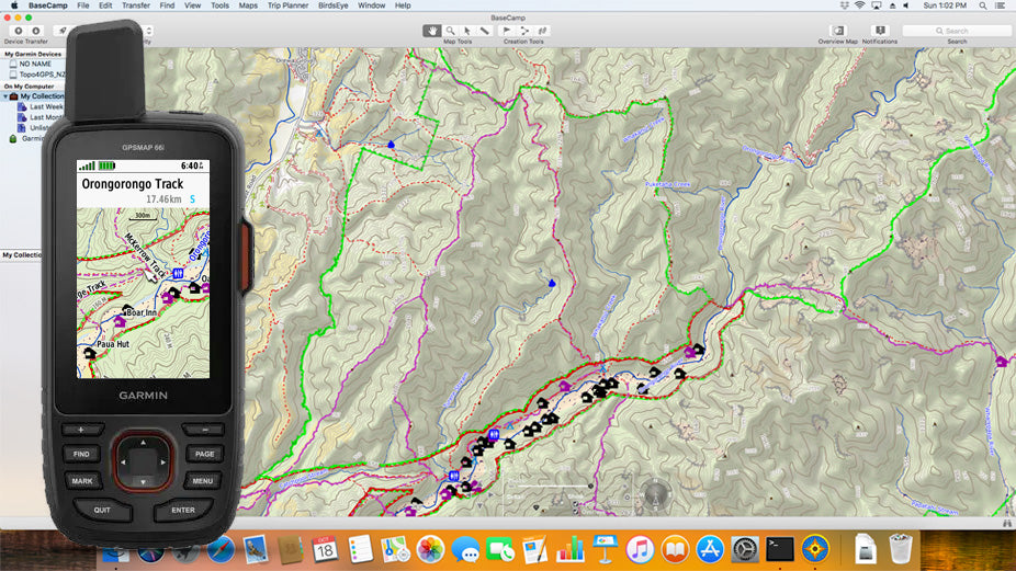 Topo4GPS NZ Hunt Edition – Topo Maps for Garmin GPS (Mac)